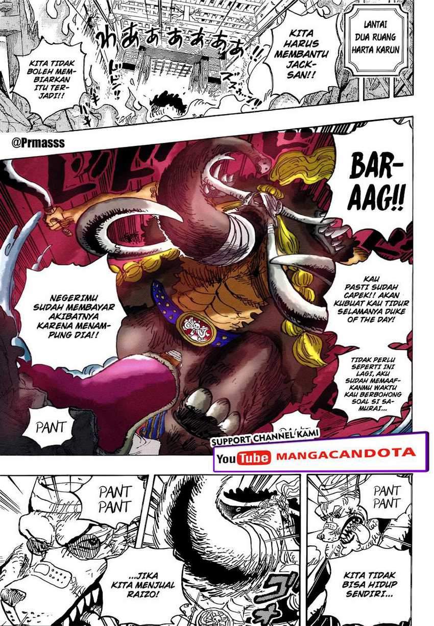 One Piece Chapter 1023 page 11