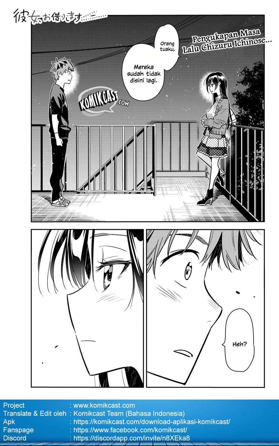 Manga Kanojo Okarishimasu Chapter 61 gambar 2