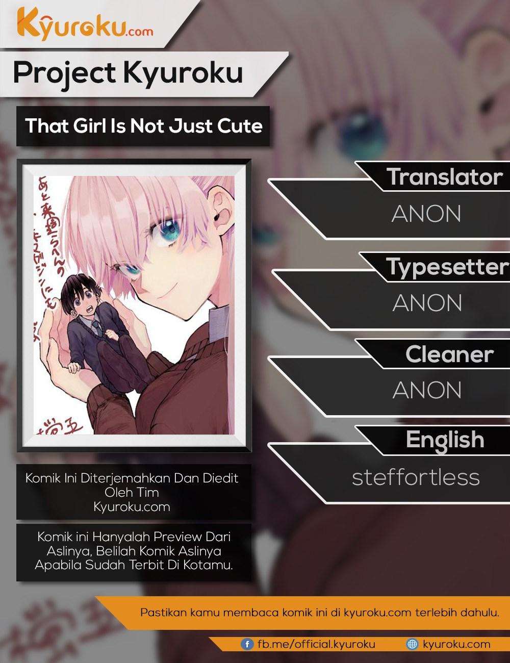 Komik That Girl Is Not Just Cute Chapter 16 gambar 1