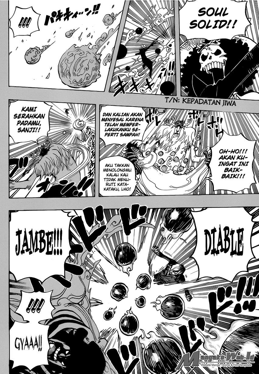 One Piece Chapter 807 page 10
