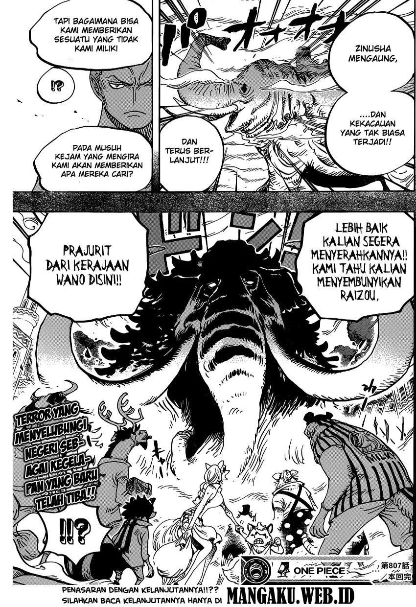 One Piece Chapter 807 page 17