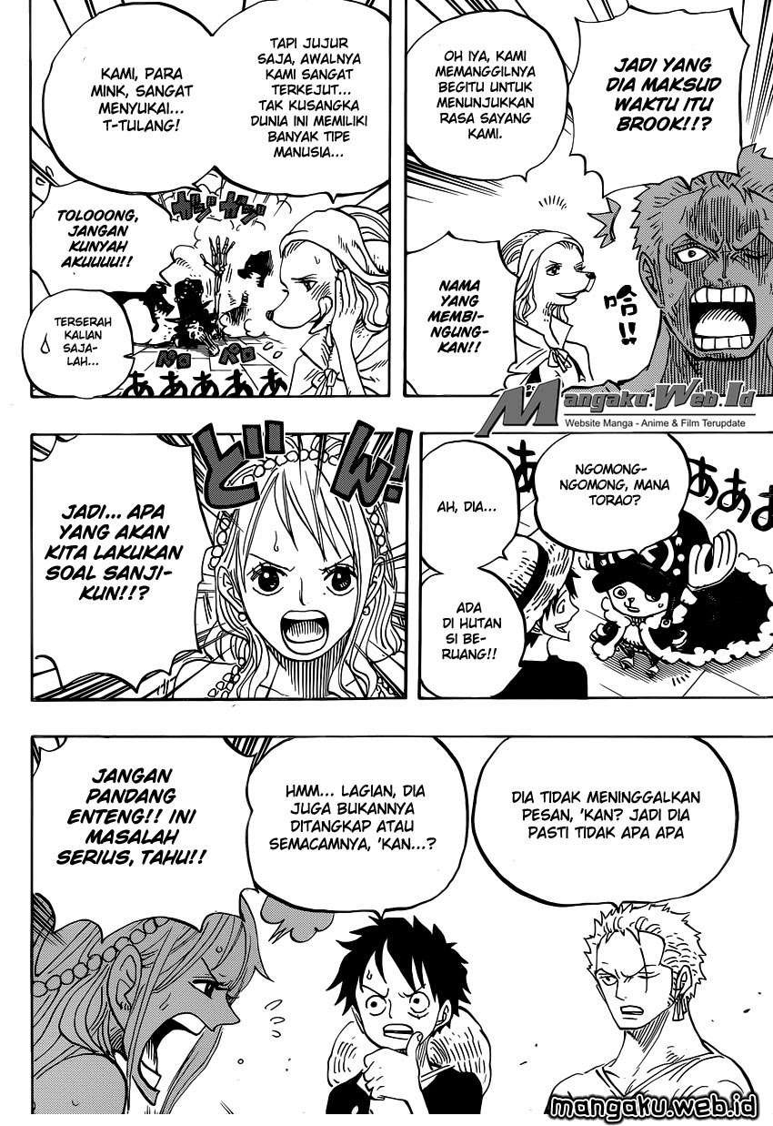 One Piece Chapter 807 page 6