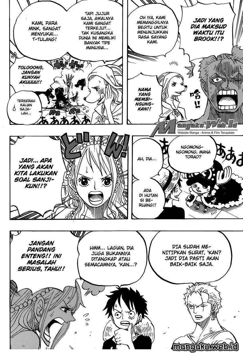 One Piece Chapter 807 page 7