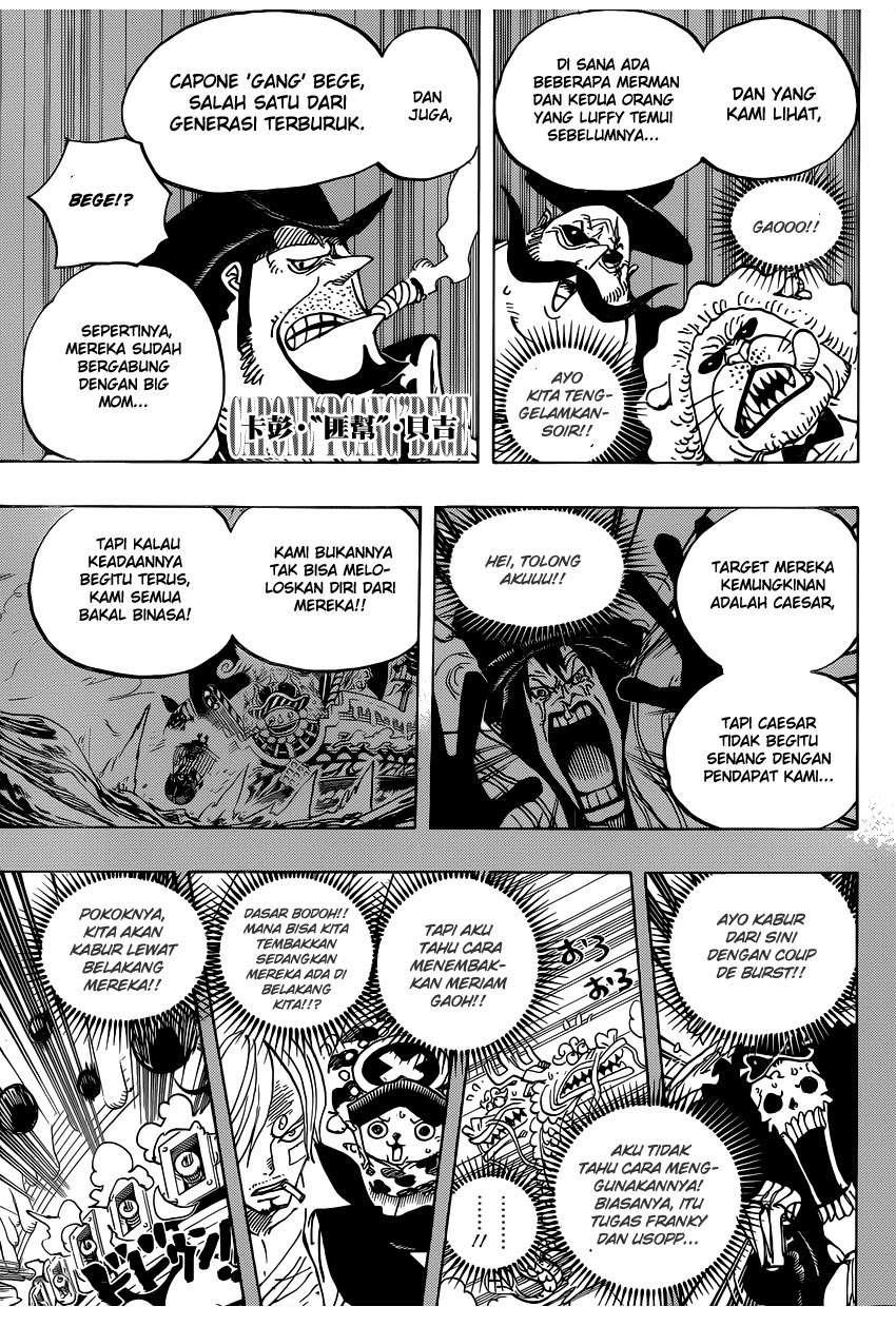 One Piece Chapter 807 page 9
