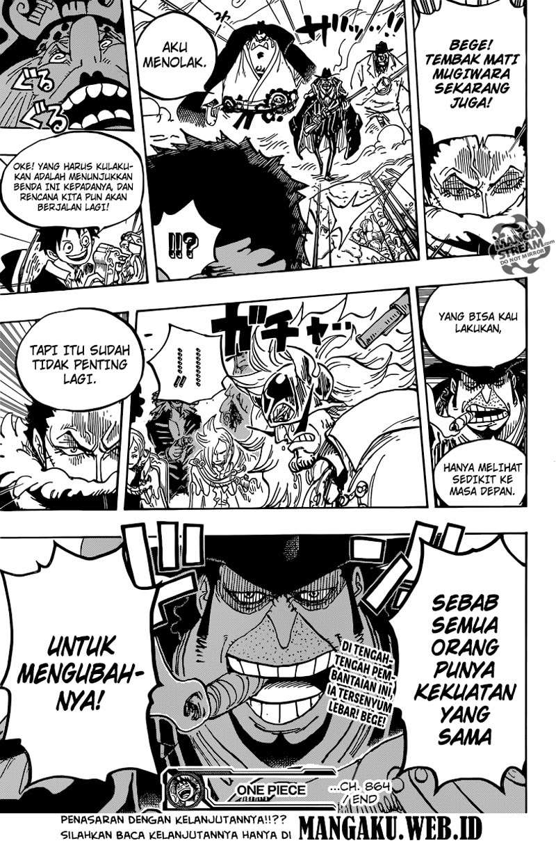 One Piece Chapter 864 page 17