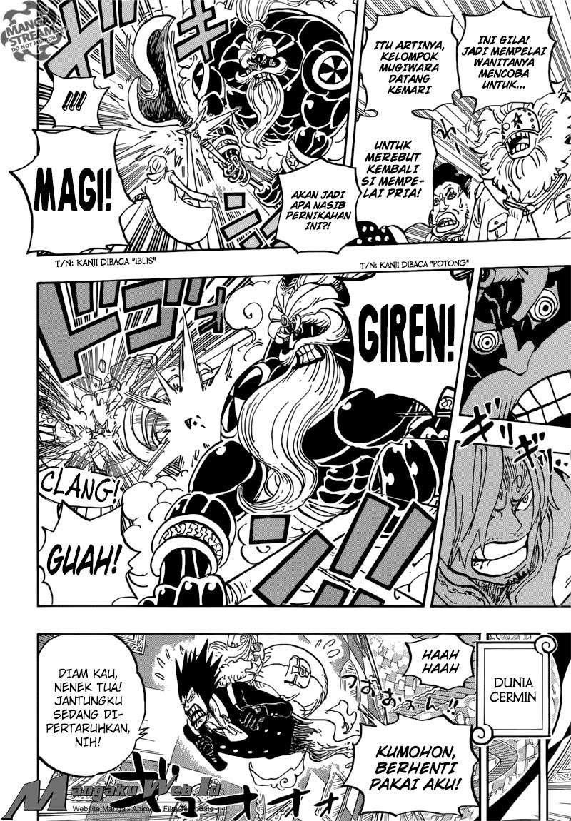 One Piece Chapter 864 page 9