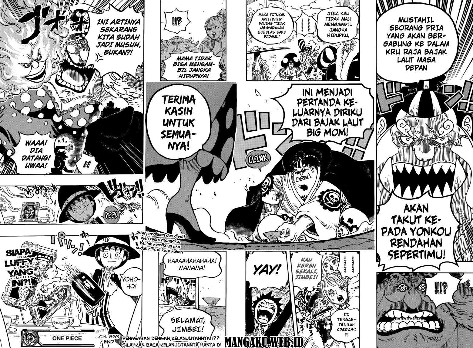 One Piece Chapter 863 page 18