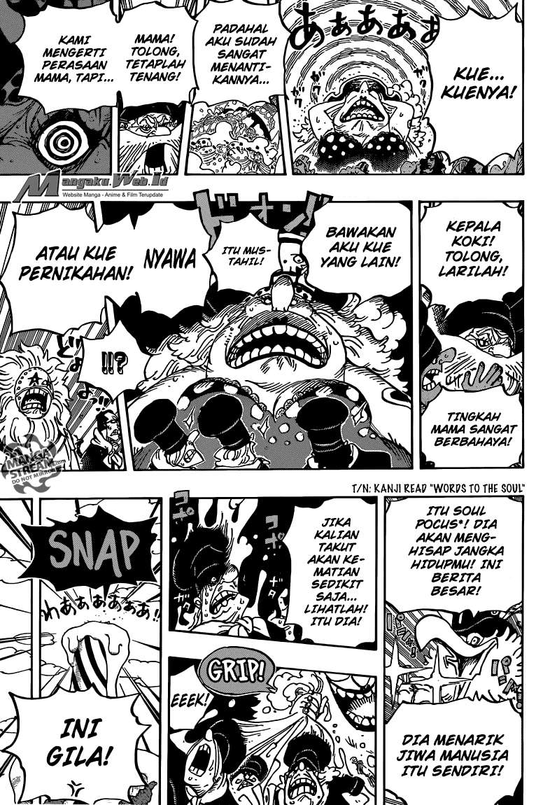 One Piece Chapter 863 page 7