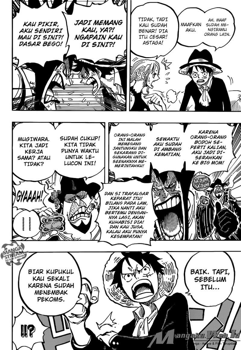 One Piece Chapter 858 page 16