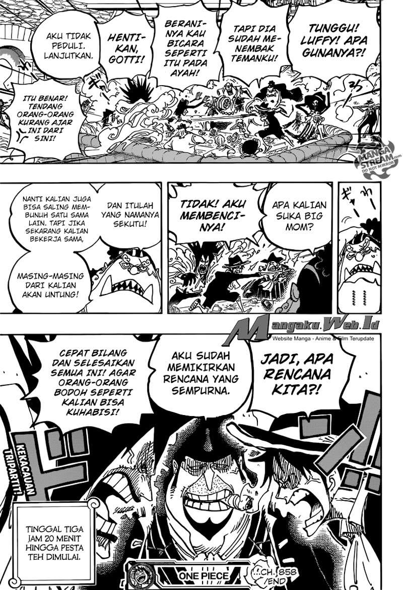 One Piece Chapter 858 page 17