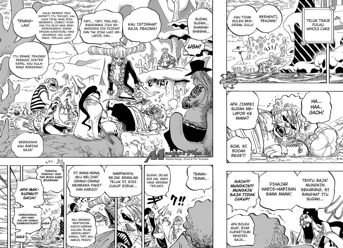One Piece Chapter 858 page 4
