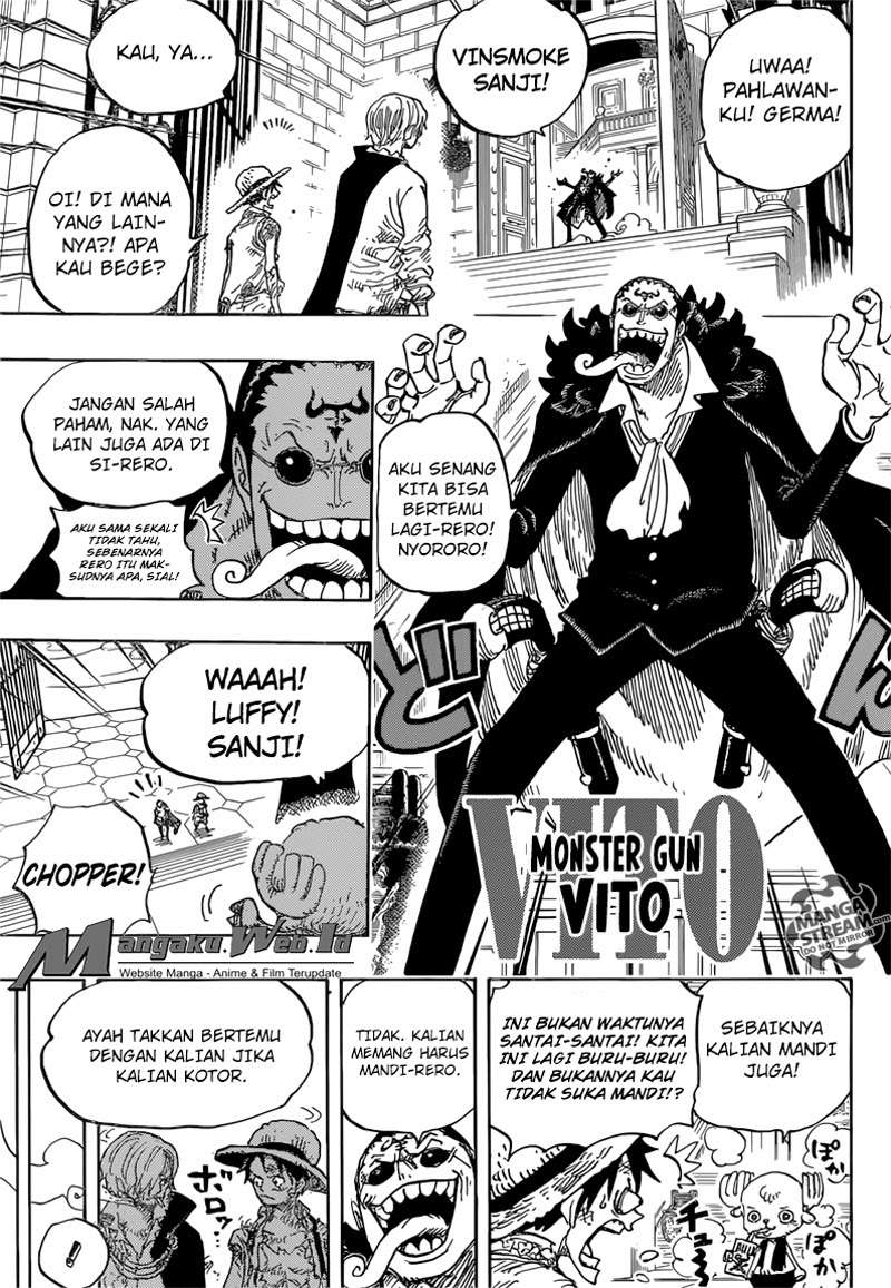 One Piece Chapter 858 page 6