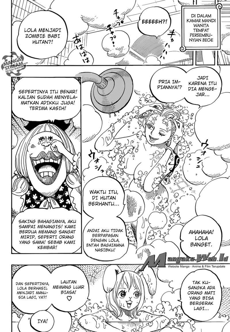 One Piece Chapter 858 page 7