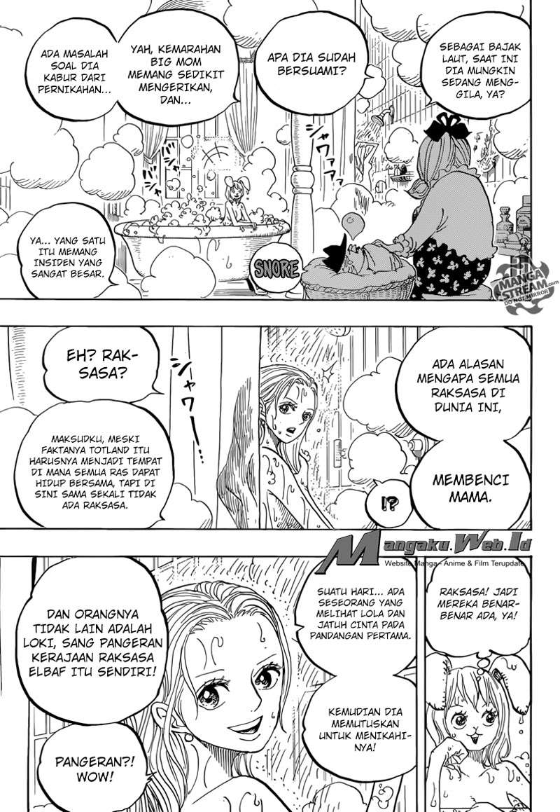 One Piece Chapter 858 page 8