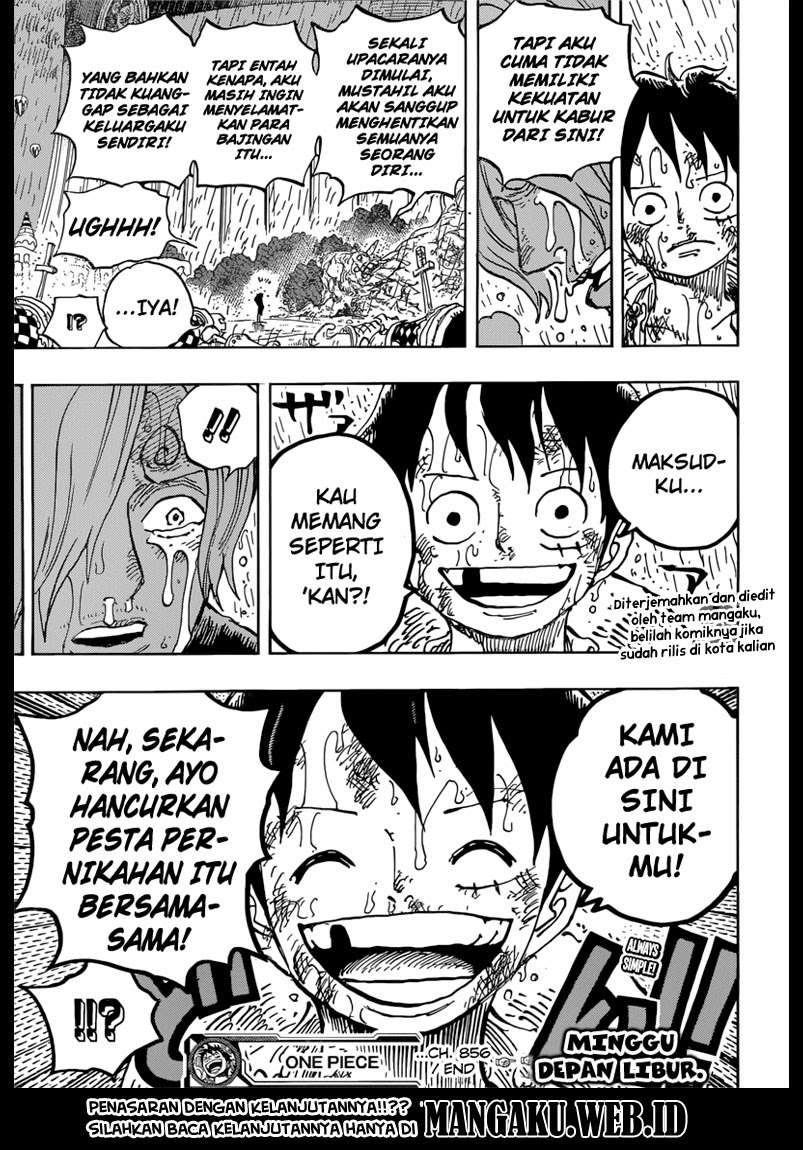 One Piece Chapter 856 page 18