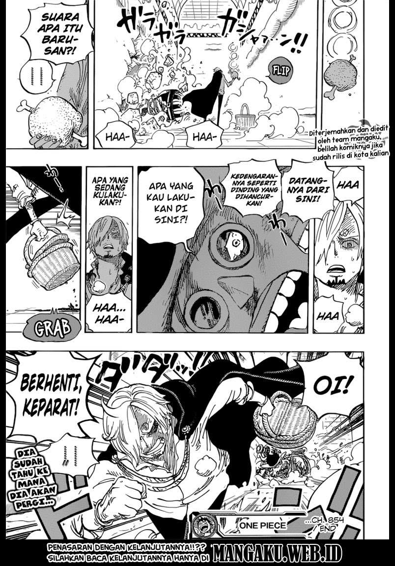 One Piece Chapter 854 page 18