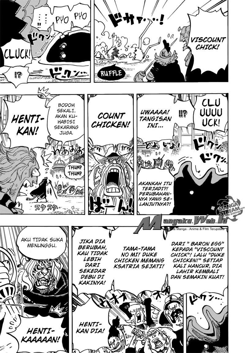 One Piece Chapter 853 page 7