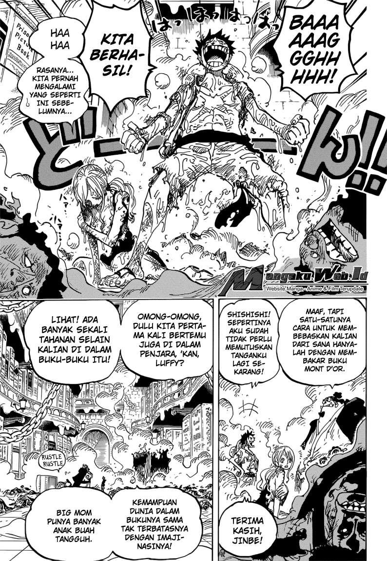One Piece Chapter 852 page 5