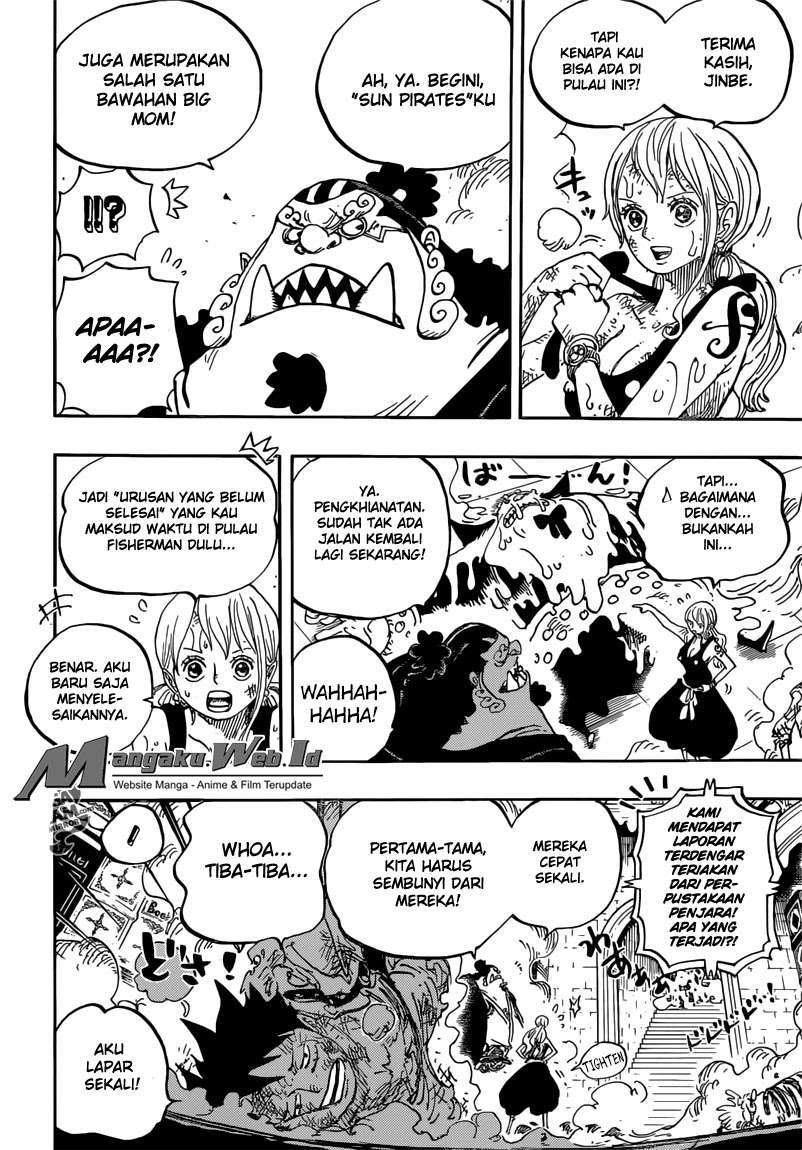 One Piece Chapter 852 page 6