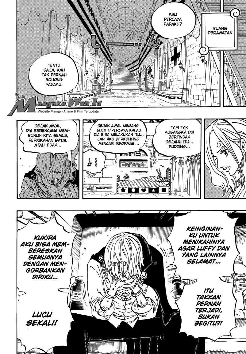 One Piece Chapter 852 page 8
