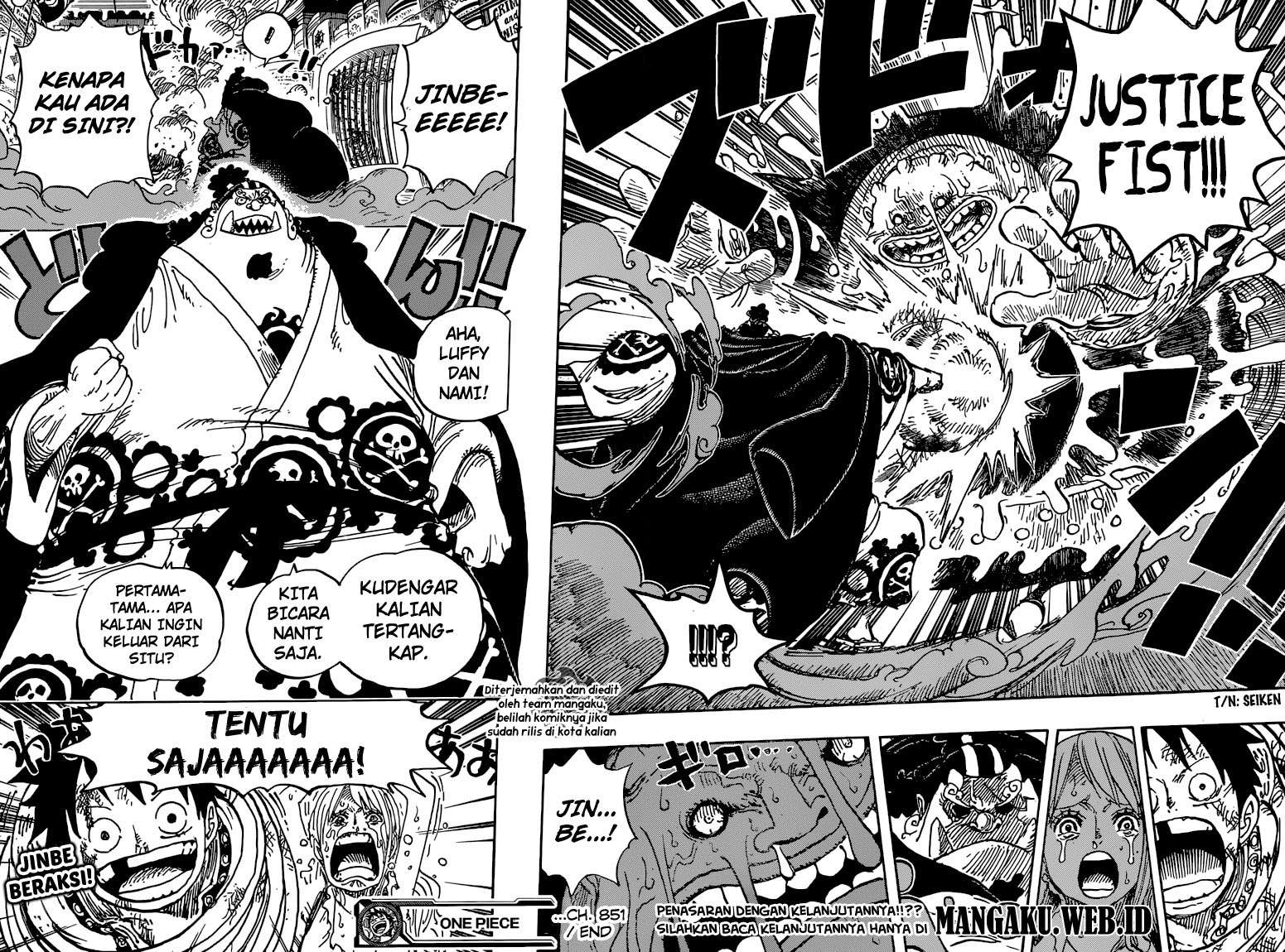 One Piece Chapter 851 page 17