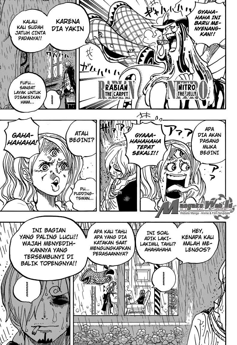 One Piece Chapter 851 page 7