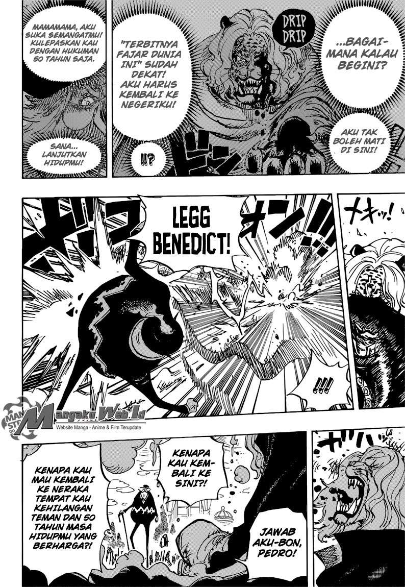 One Piece Chapter 850 page 12