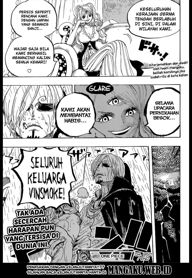 One Piece Chapter 850 page 19