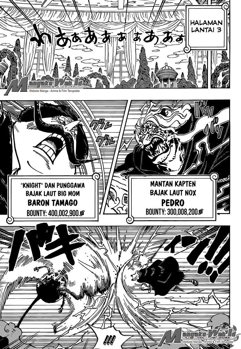 One Piece Chapter 850 page 9