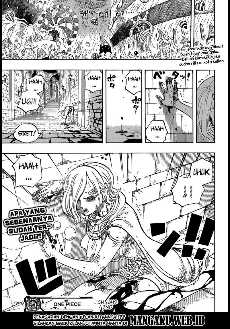One Piece Chapter 849 page 18