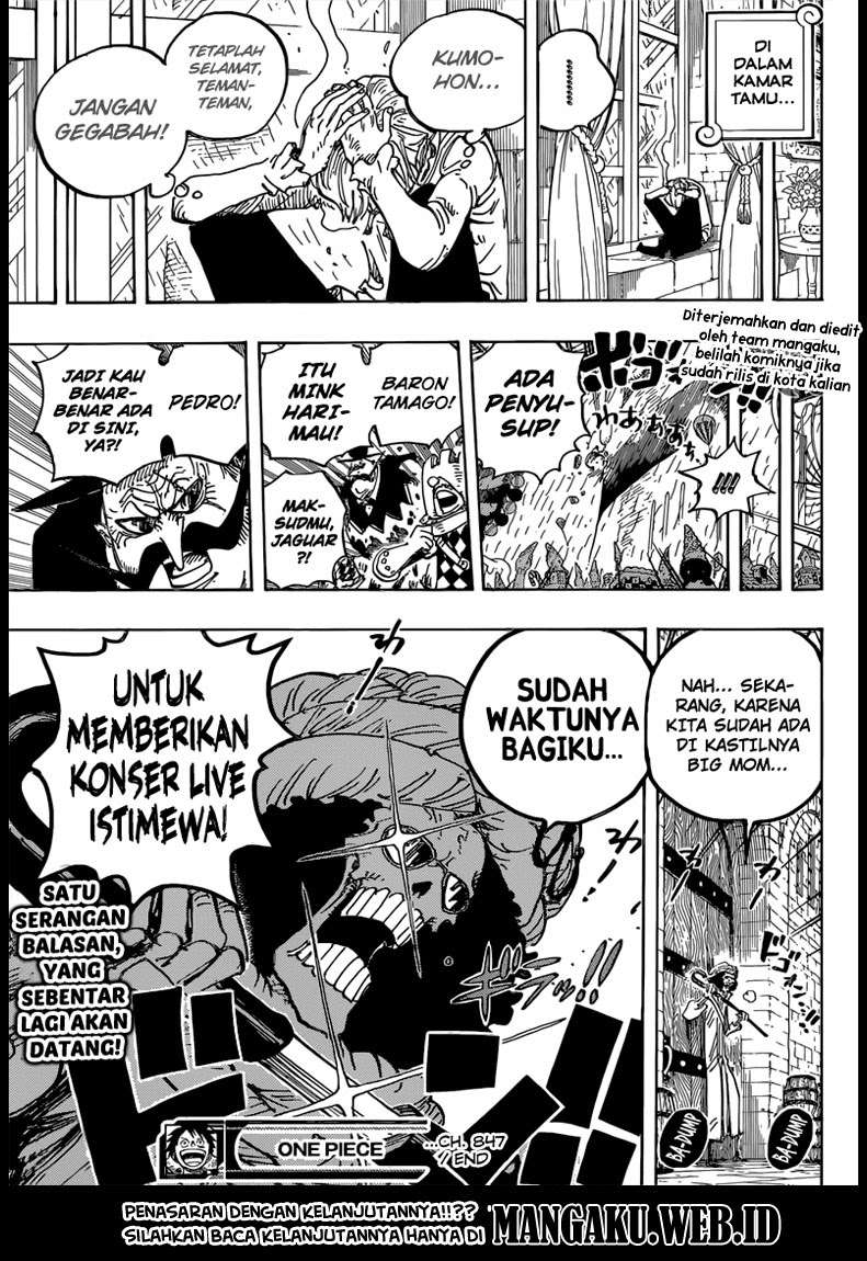 One Piece Chapter 847 page 18