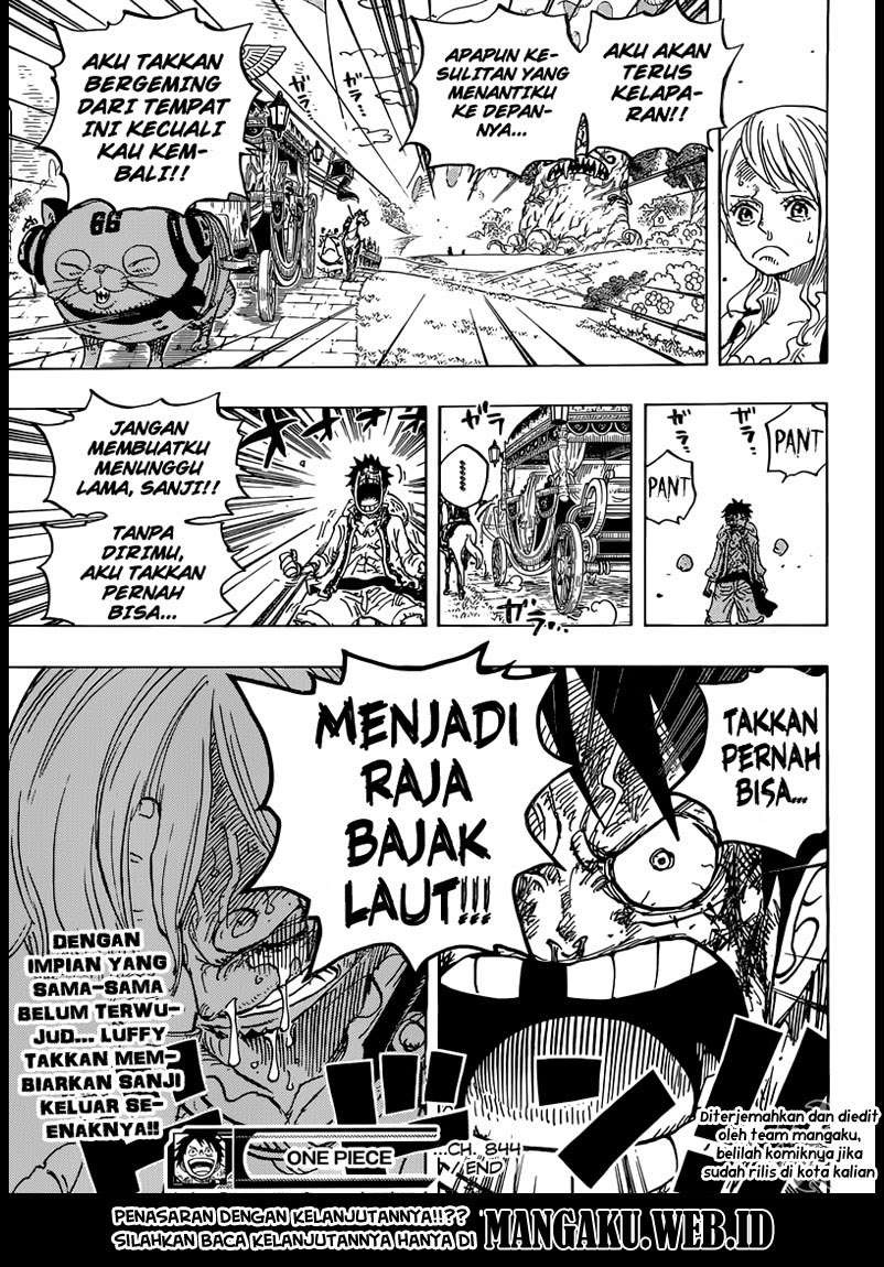 One Piece Chapter 844 page 18