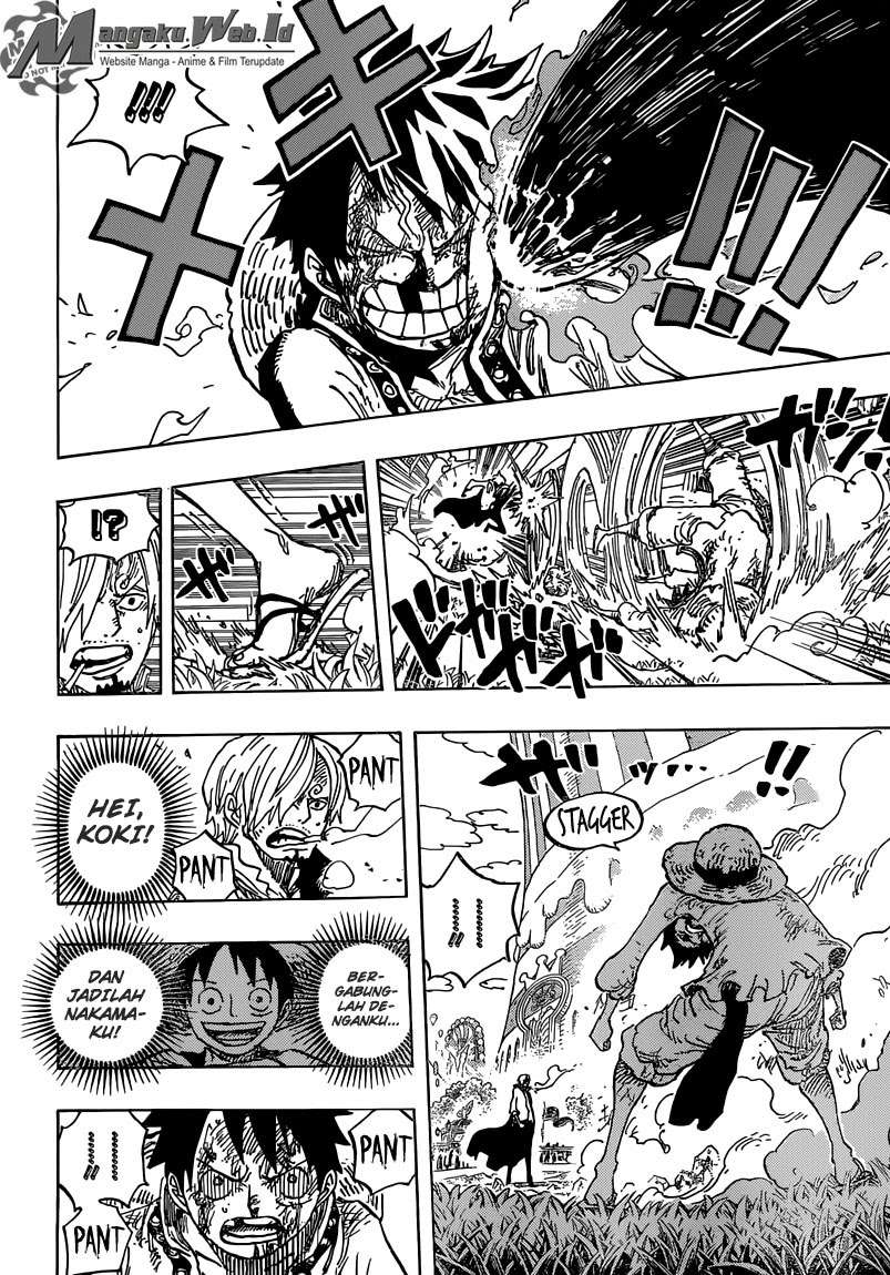 One Piece Chapter 844 page 9