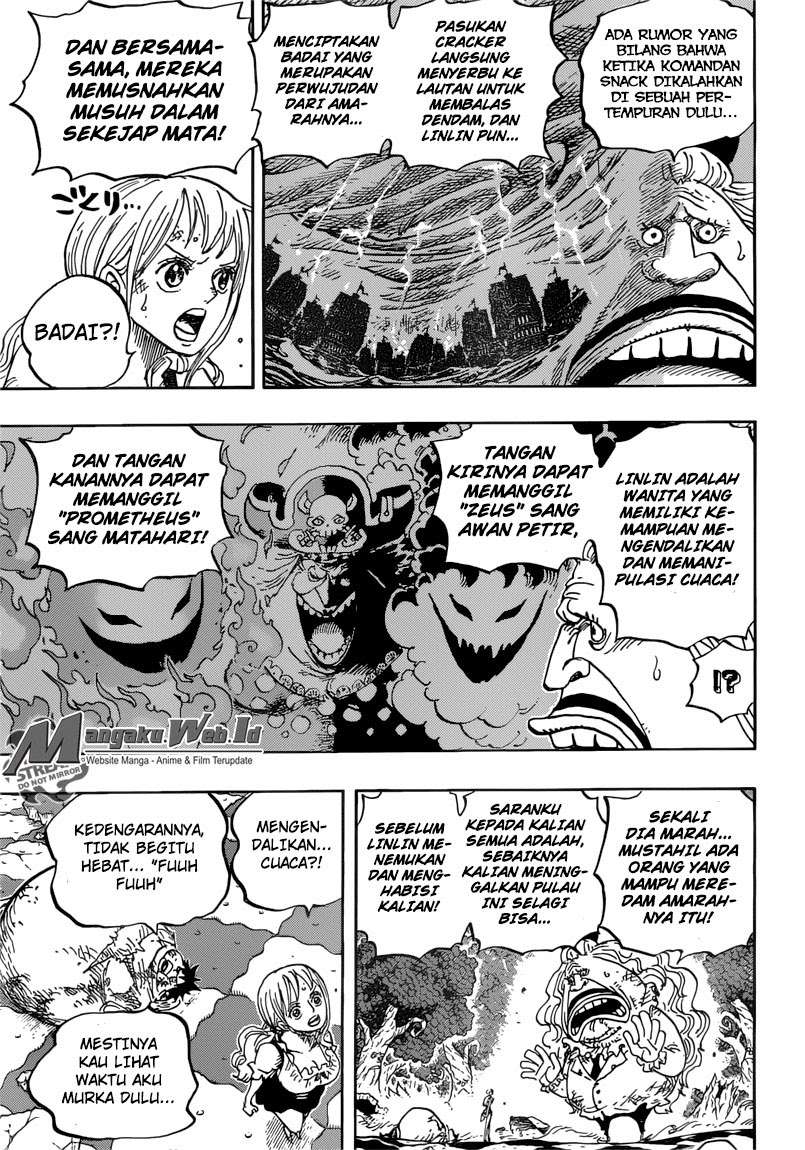 One Piece Chapter 843 page 7