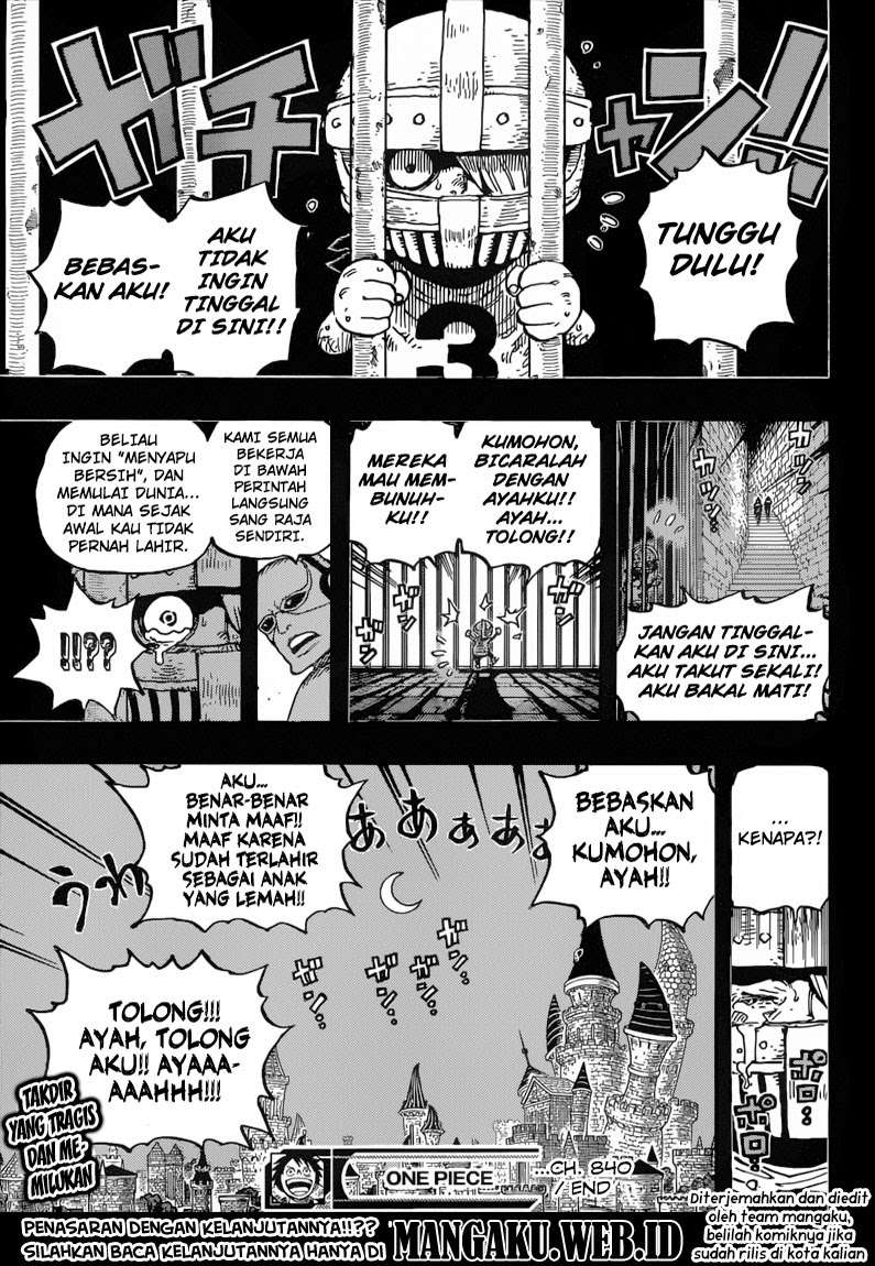 One Piece Chapter 840 page 18