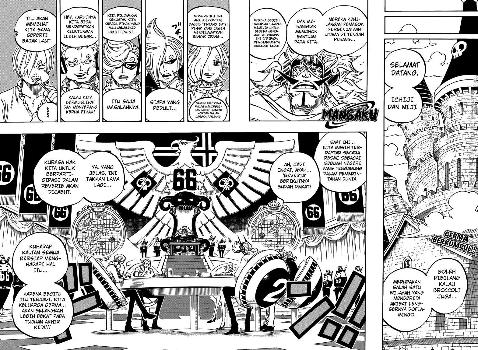 One Piece Chapter 839 page 3