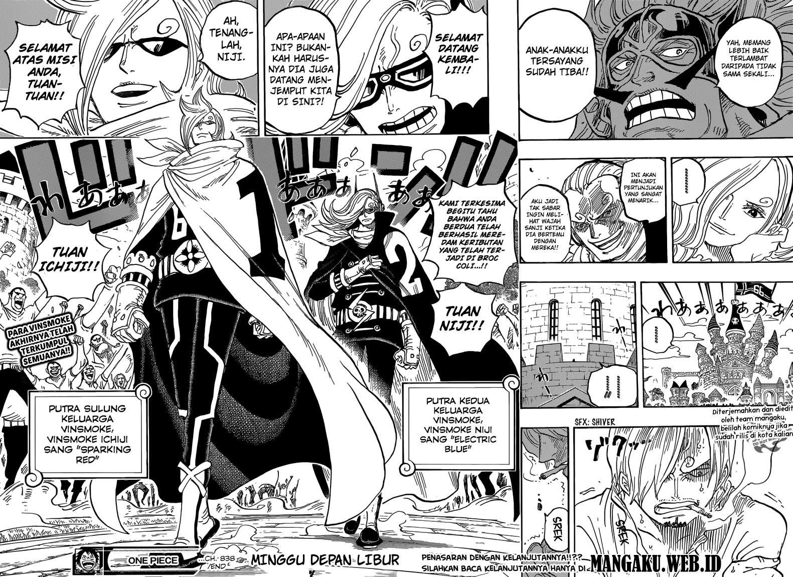 One Piece Chapter 838 page 15