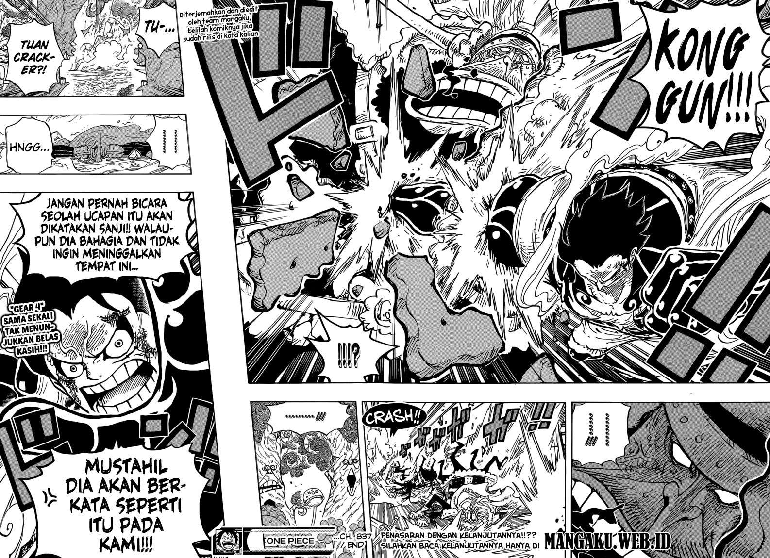 One Piece Chapter 837 page 16