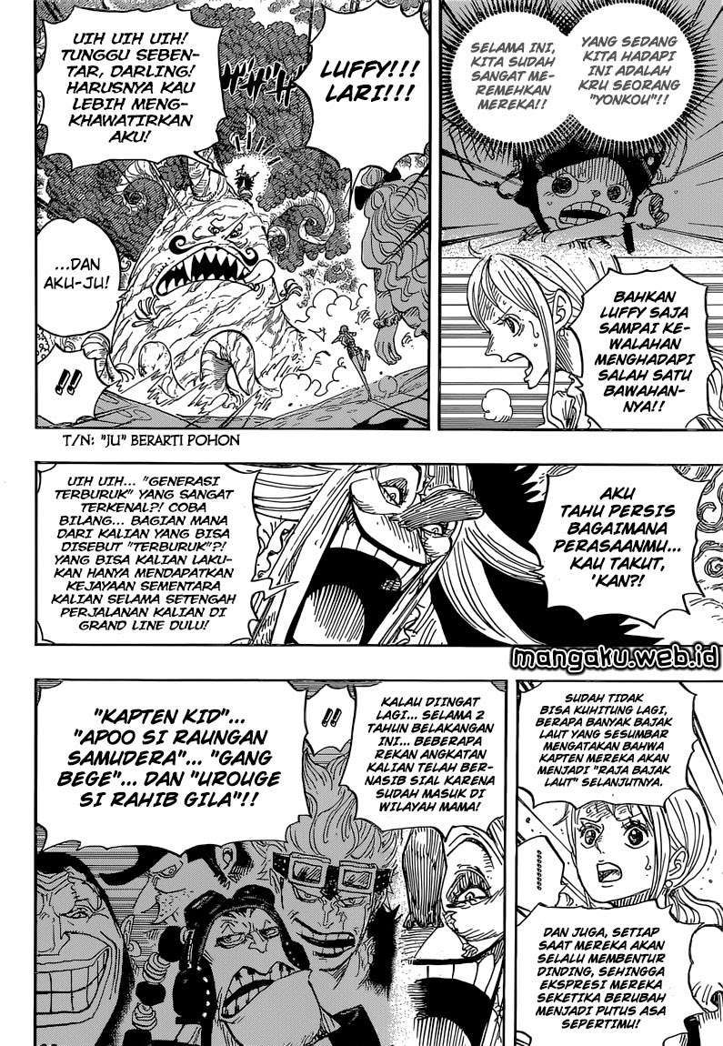 One Piece Chapter 837 page 8