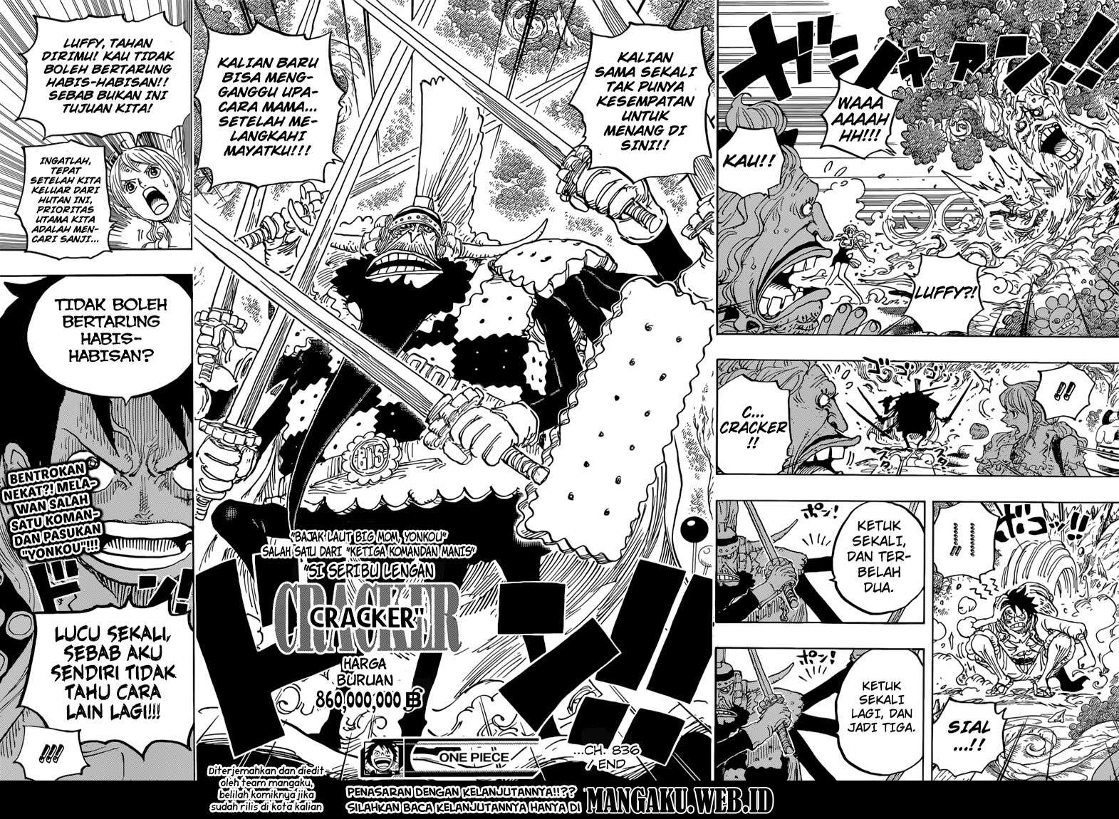 One Piece Chapter 836 page 15