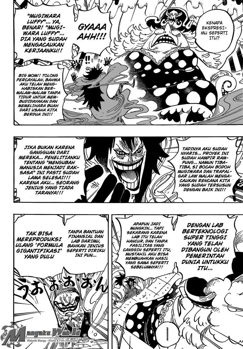One Piece Chapter 834 page 15