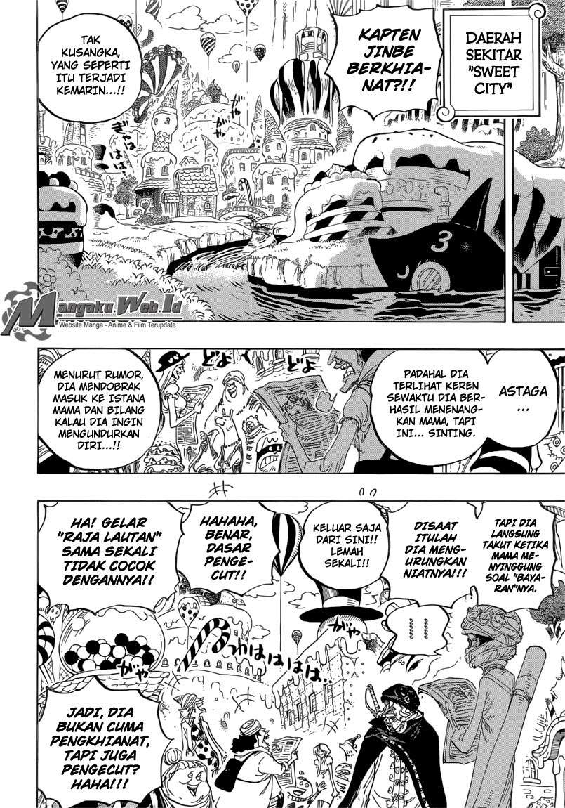 One Piece Chapter 834 page 5