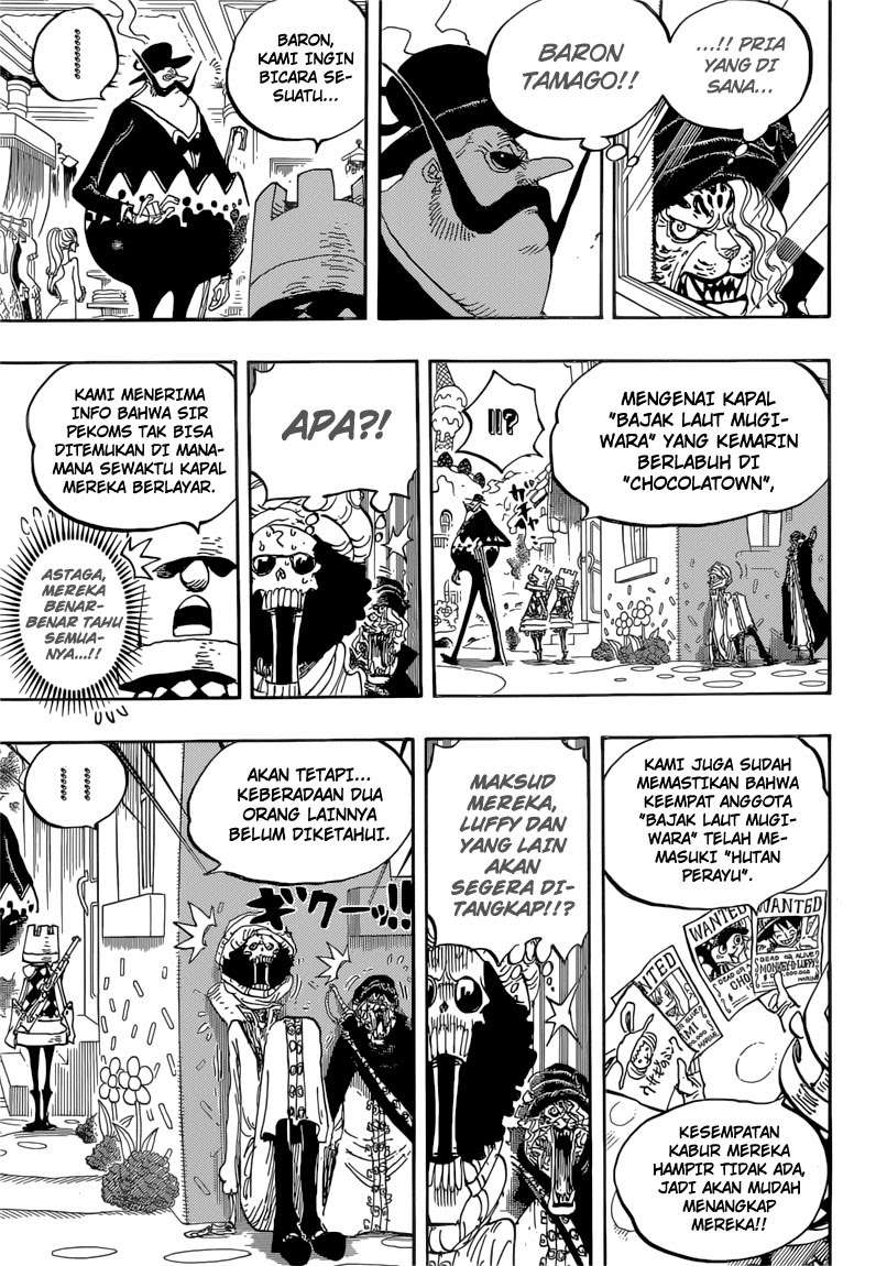 One Piece Chapter 834 page 8