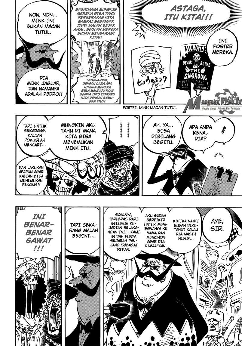 One Piece Chapter 834 page 9