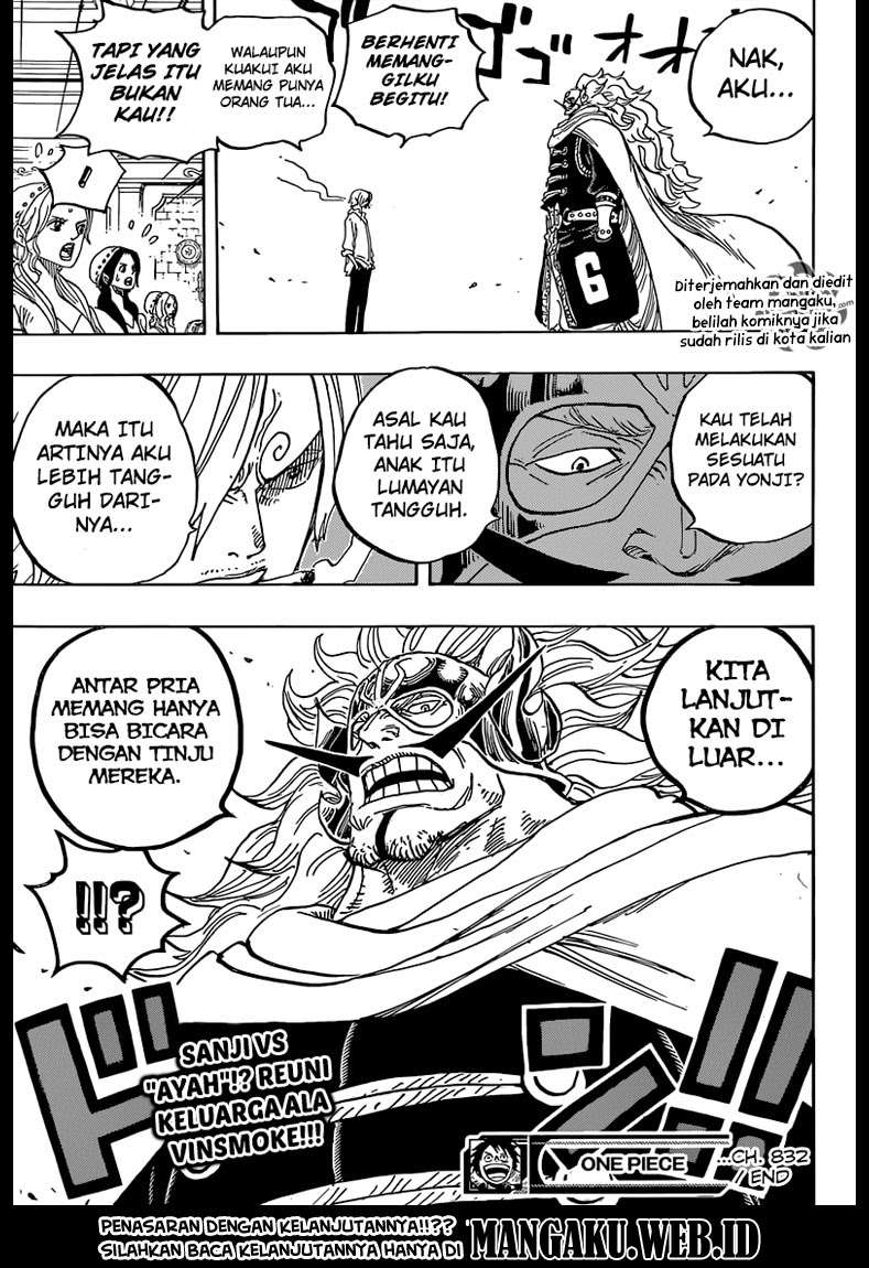 One Piece Chapter 832 page 18