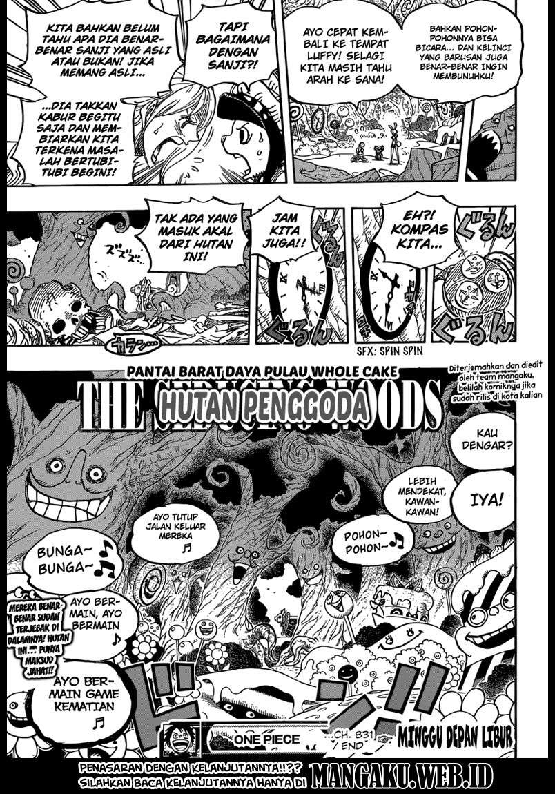 One Piece Chapter 831 page 18