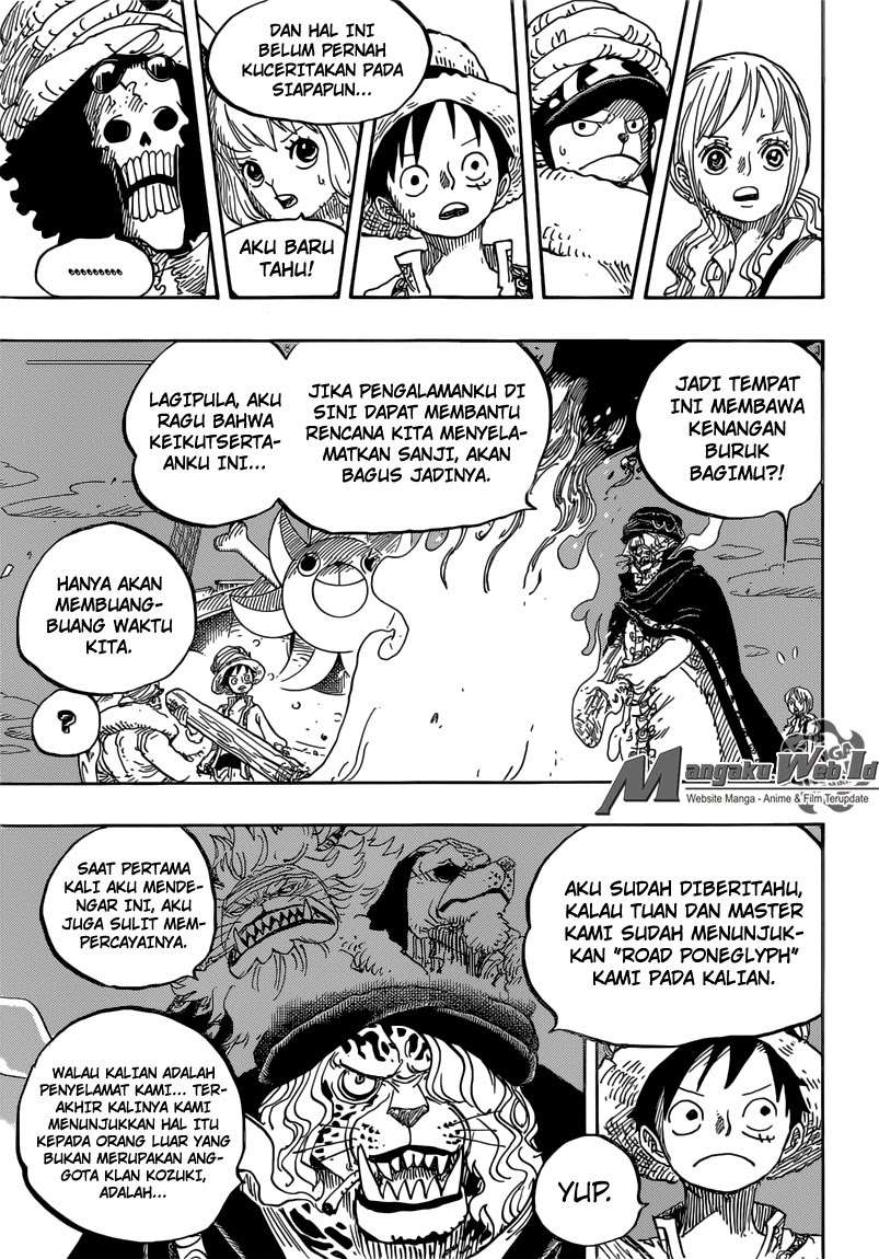 One Piece Chapter 830 page 14