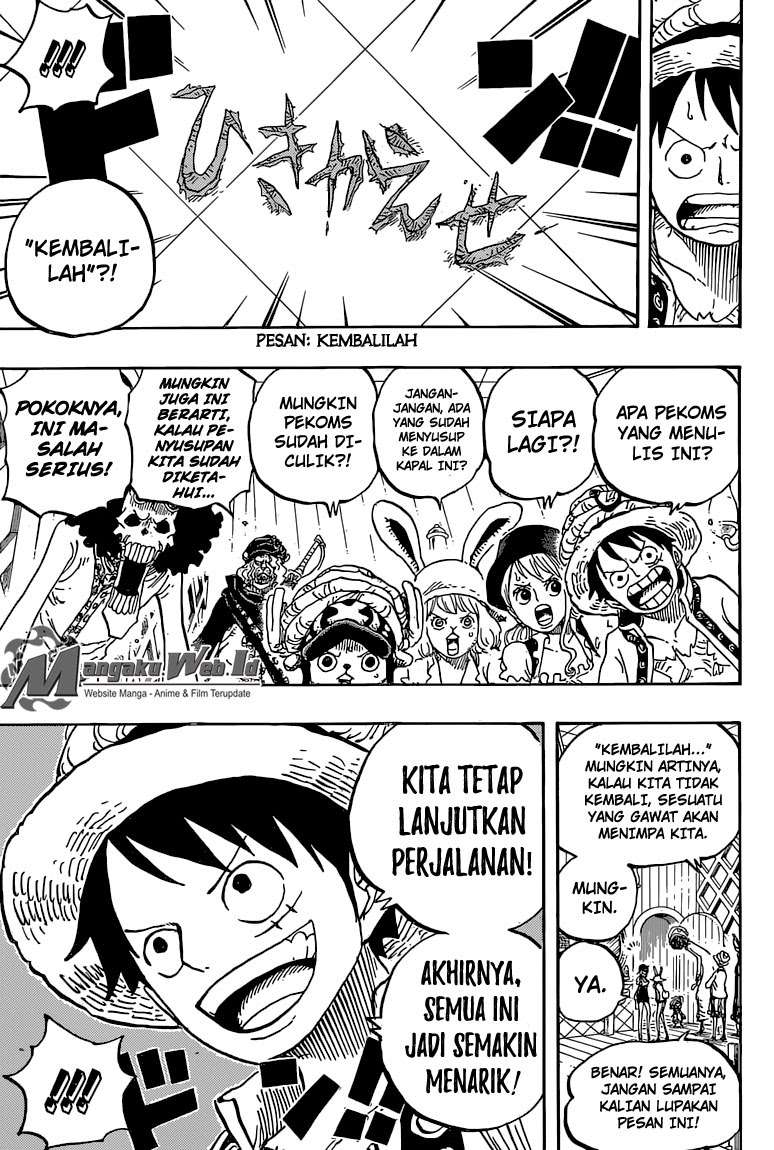 One Piece Chapter 828 page 14