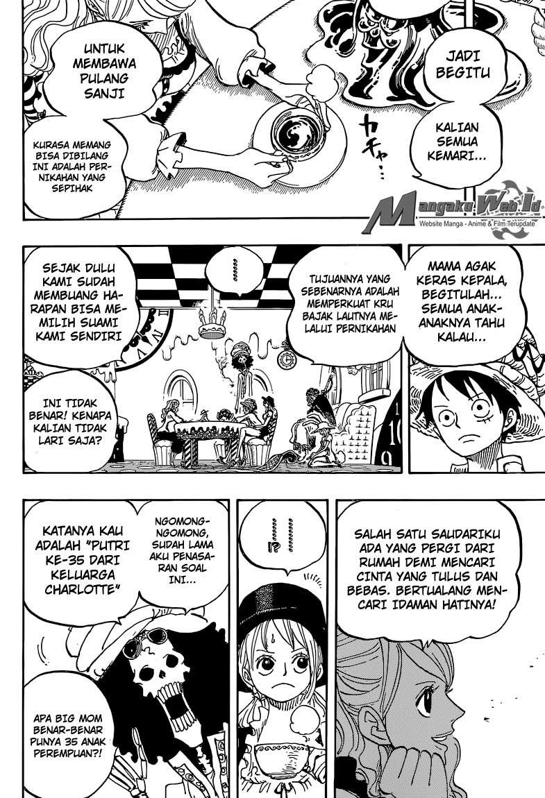 One Piece Chapter 828 page 5
