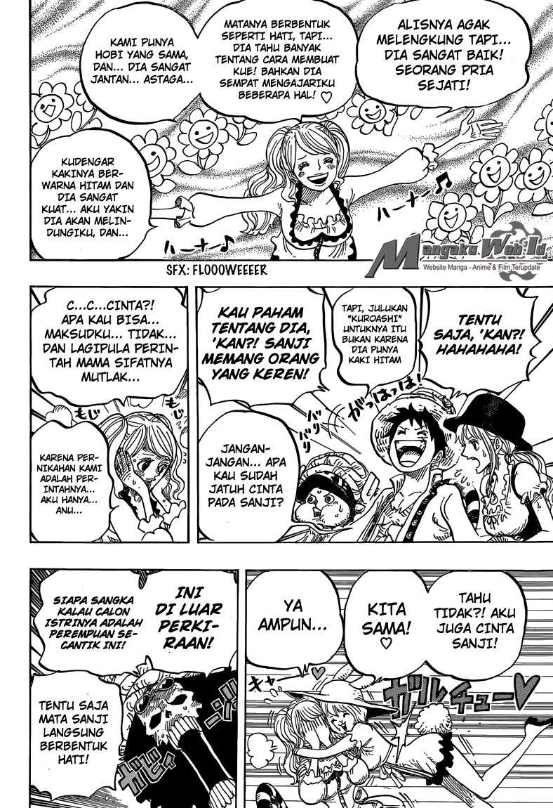 One Piece Chapter 828 page 7